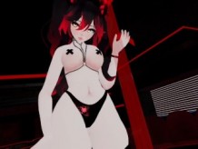 VRChat POV strip tease dance