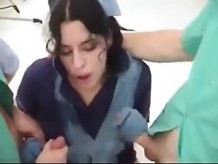 Orgía anal en hospital español