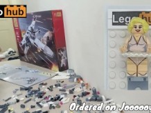 Construyendo un increíble Lego Star Wars XXX-Wing para hacer creampie en la galaxia como el primo de tu hermanastra