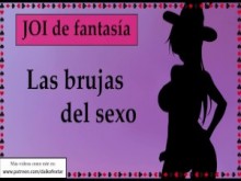 Tu nueva ama te usa y ordeña. JOI Brujas del sexo, capítulo 9.