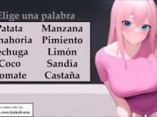 JOI hentai con un juego para masturbarse. ¿Apuestas?