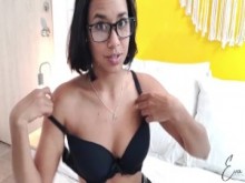 JOI de tu Vecina Eva la Terapeuta Sexual (espaï¿½ol latino amateur)