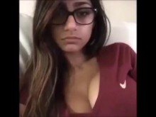 Desafío de semen de Mia Khalifa! ¡Intenta no correrte!