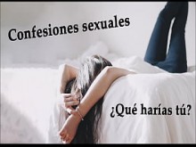 Confesión sexual. Trío de amigas. Audio voz española.