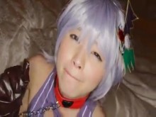 Mamada de una adorable cosplayer