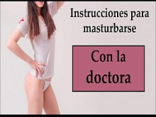 La doctora quiere enseñarte unos trucos. JOI en español.