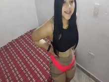 Hermosa adolescente follando en video de internet