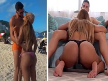 MILF brasileña súper sexy tiene sexo extremadamente apasionado y salvaje