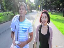 Mamacitaz - & num; Luna Castillo - Adolescente colombiana rompió dura en la habitación de hotel