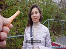 Agente público Big Tits Helina Dream Big Dick Public Blowjob y Pov Sexo