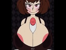 Chara haciendo sabroso español