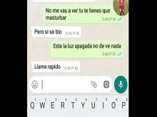 Puta se masturba por videollamada