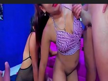 Follamos a las esposas de nuestros vecinos y se tragamos a todos nuestro semen