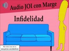 JOI con Marge. Infidelidad en casa de los Simpsons.