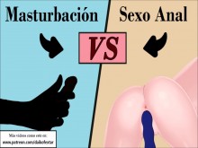 ¿Qué te gusta más? JOI VS ANAL. SPH y humillación. Voz española.