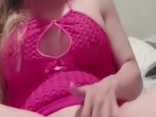 La rubia española, espectacular milf española metiéndose los dedos en su rico coño ,clítoris grande