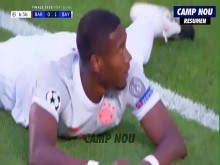 El Bayern metiéndose al pecho al Barça