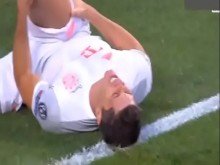 Fuerte cogida alemán a equipo español